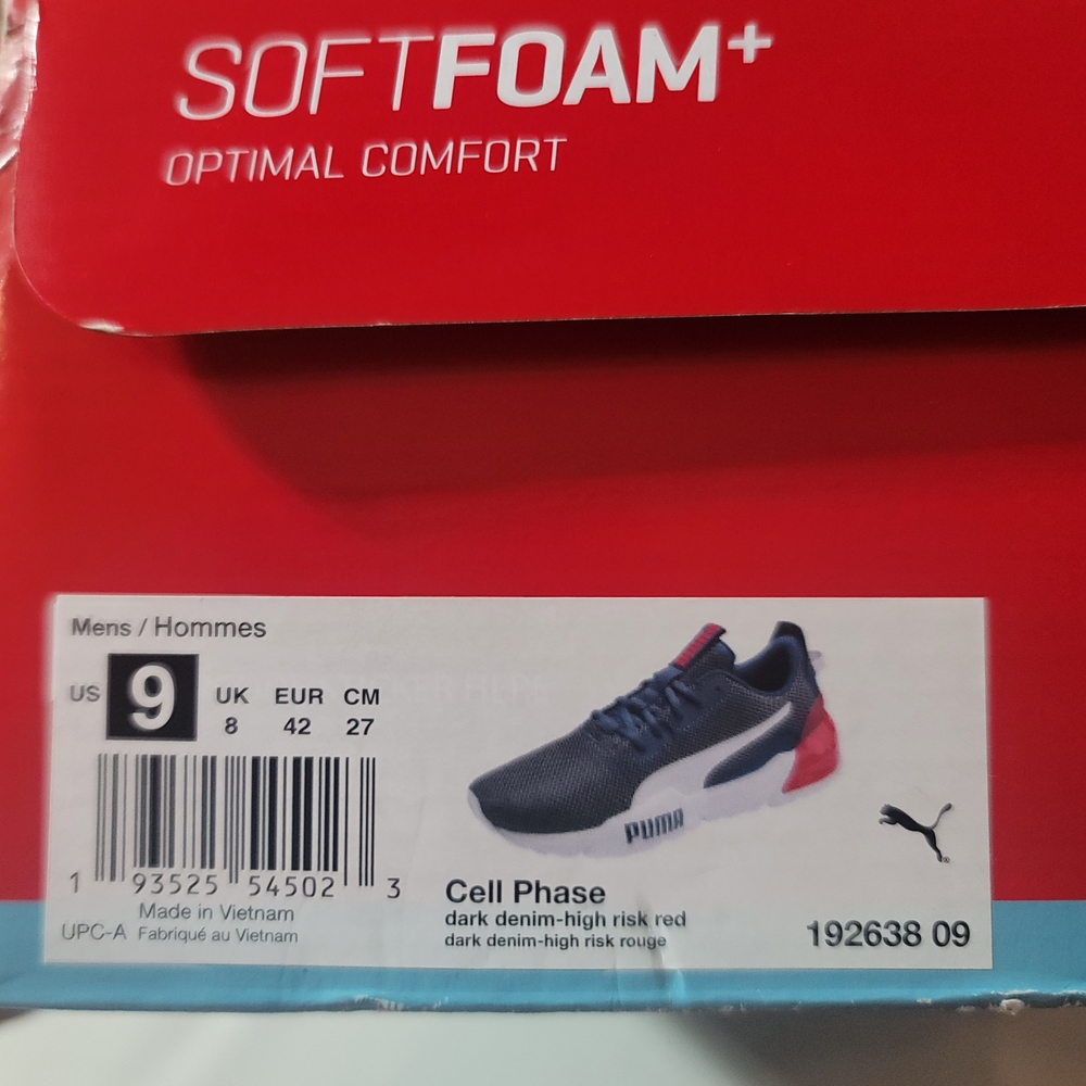 PUMA Kids' Blue and Red Sneakers - Picture 8 of 8